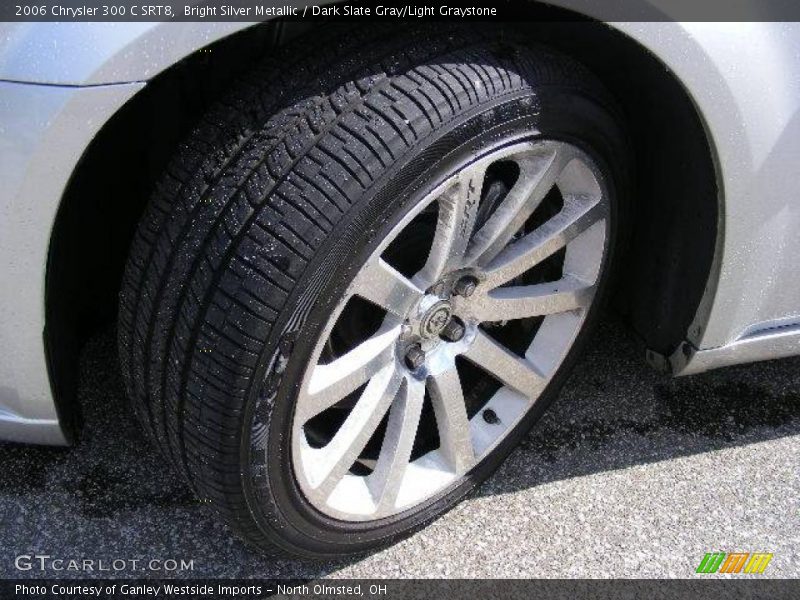 Bright Silver Metallic / Dark Slate Gray/Light Graystone 2006 Chrysler 300 C SRT8