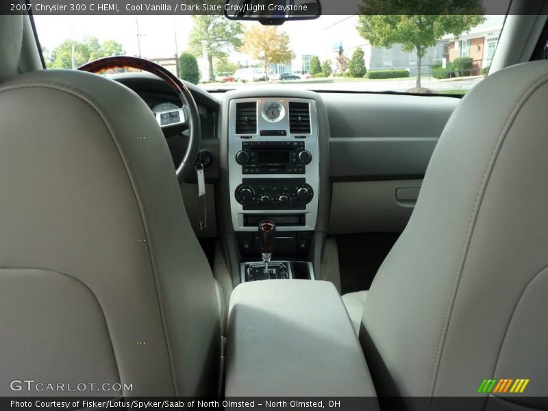 Cool Vanilla / Dark Slate Gray/Light Graystone 2007 Chrysler 300 C HEMI
