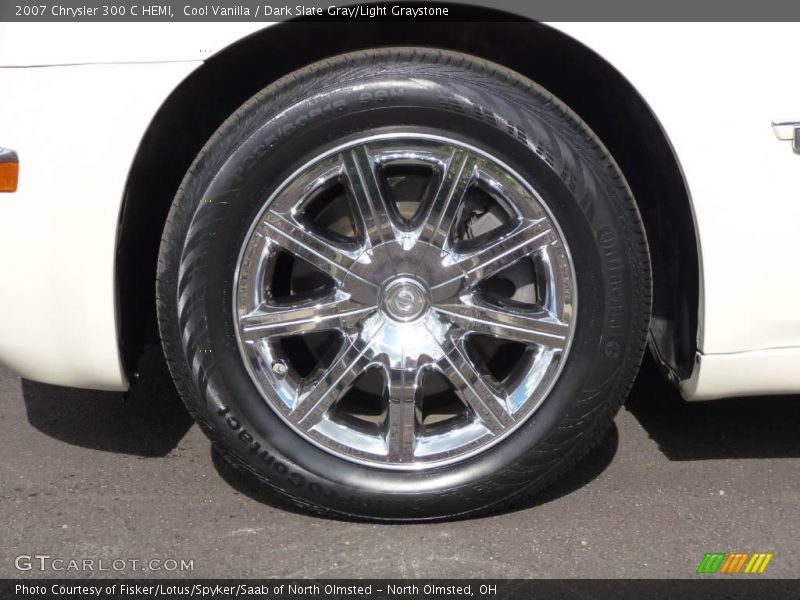 Cool Vanilla / Dark Slate Gray/Light Graystone 2007 Chrysler 300 C HEMI