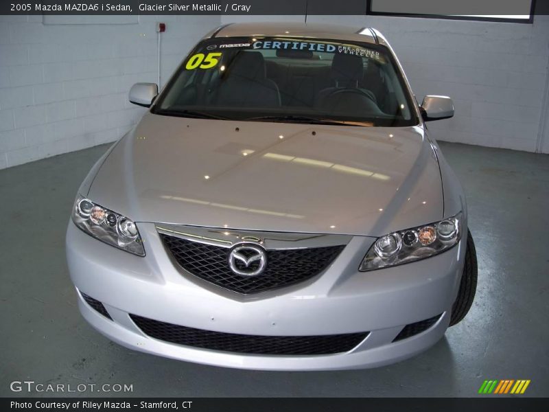 Glacier Silver Metallic / Gray 2005 Mazda MAZDA6 i Sedan
