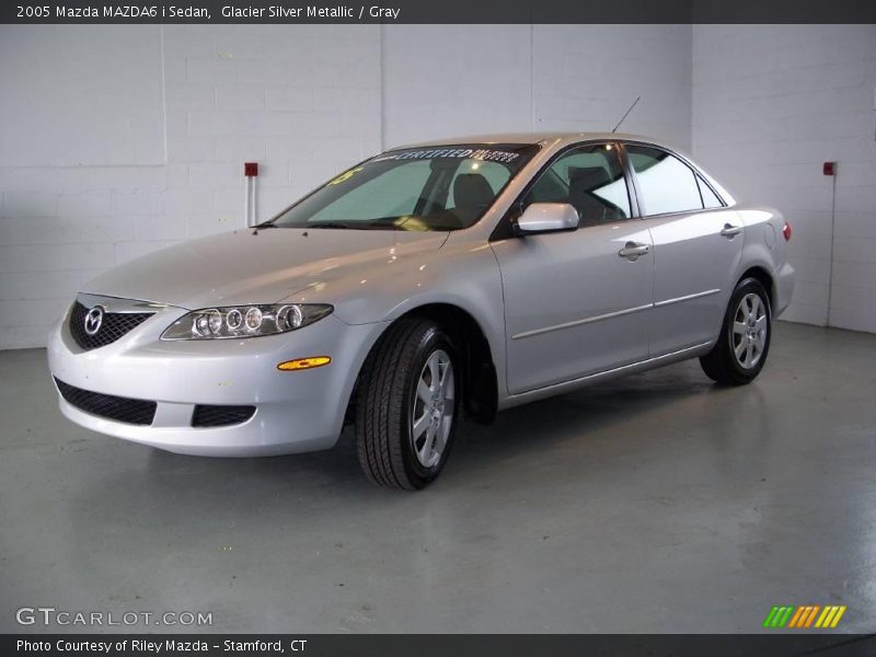 Glacier Silver Metallic / Gray 2005 Mazda MAZDA6 i Sedan