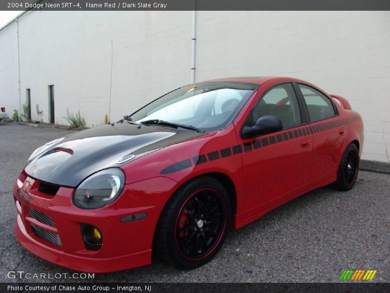 Flame Red / Dark Slate Gray 2004 Dodge Neon SRT-4