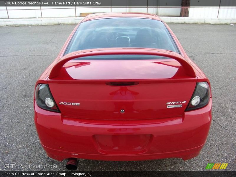 Flame Red / Dark Slate Gray 2004 Dodge Neon SRT-4