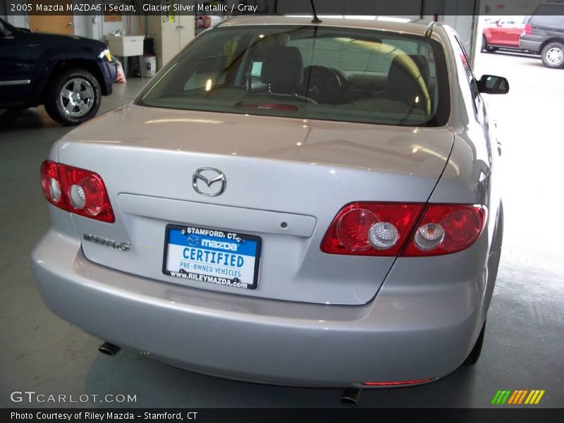 Glacier Silver Metallic / Gray 2005 Mazda MAZDA6 i Sedan