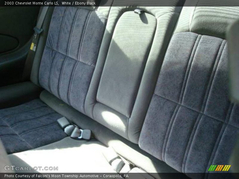White / Ebony Black 2003 Chevrolet Monte Carlo LS