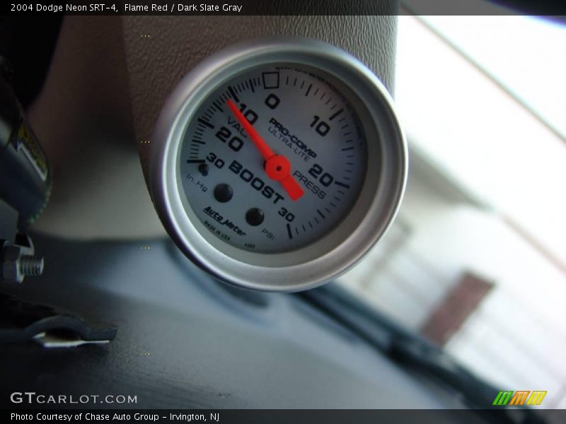 Flame Red / Dark Slate Gray 2004 Dodge Neon SRT-4