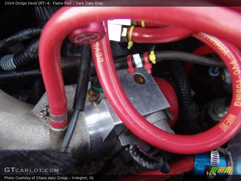 Flame Red / Dark Slate Gray 2004 Dodge Neon SRT-4