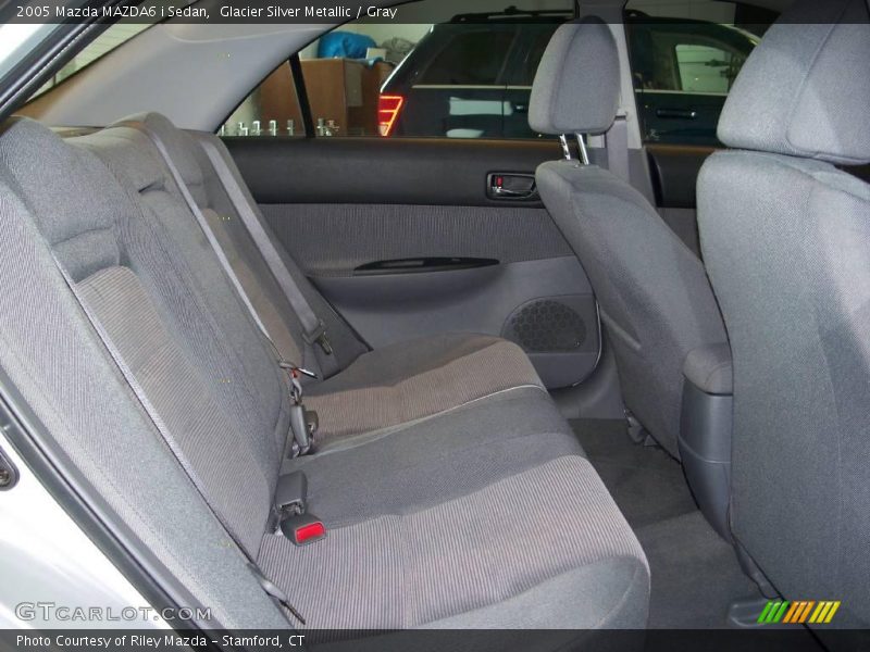 Glacier Silver Metallic / Gray 2005 Mazda MAZDA6 i Sedan