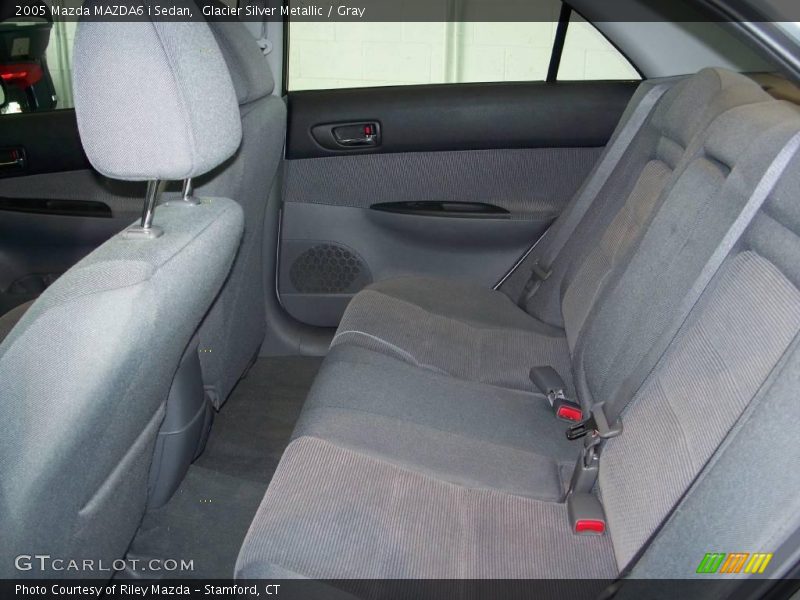 Glacier Silver Metallic / Gray 2005 Mazda MAZDA6 i Sedan