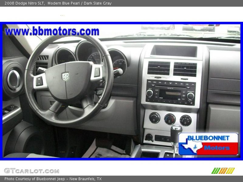 Modern Blue Pearl / Dark Slate Gray 2008 Dodge Nitro SLT