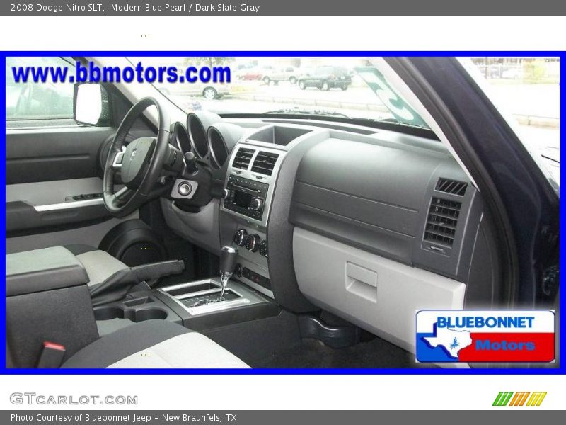 Modern Blue Pearl / Dark Slate Gray 2008 Dodge Nitro SLT