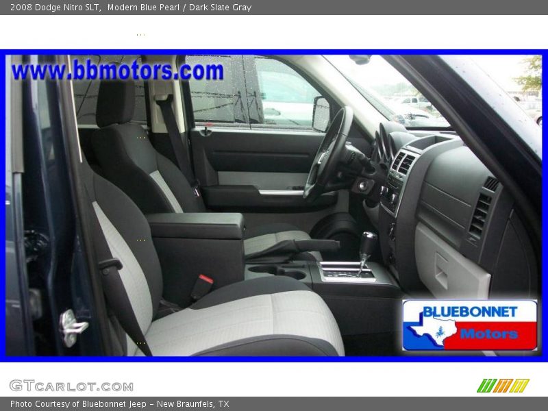 Modern Blue Pearl / Dark Slate Gray 2008 Dodge Nitro SLT