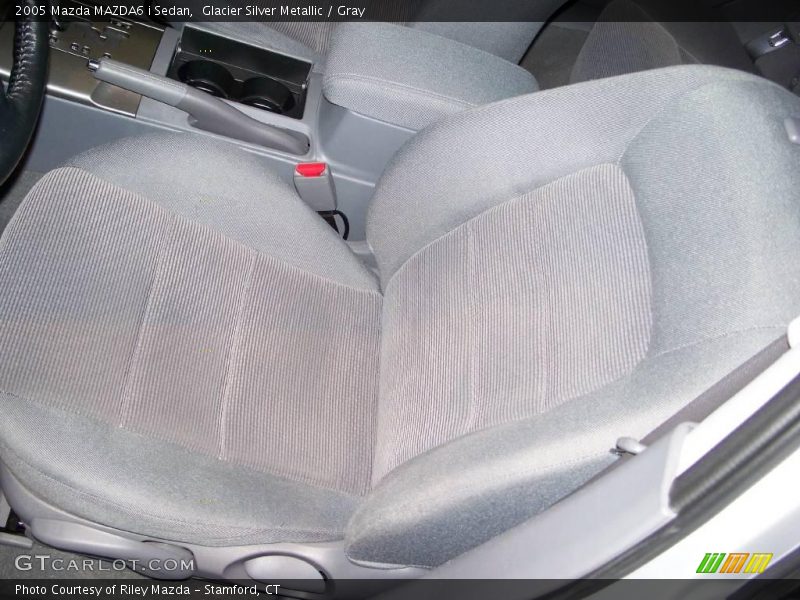Glacier Silver Metallic / Gray 2005 Mazda MAZDA6 i Sedan