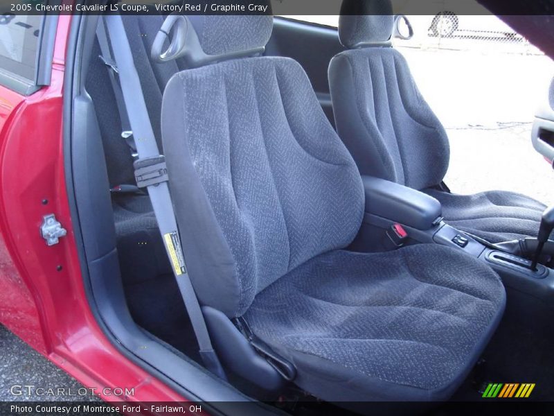 Victory Red / Graphite Gray 2005 Chevrolet Cavalier LS Coupe