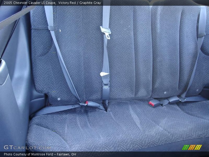 Victory Red / Graphite Gray 2005 Chevrolet Cavalier LS Coupe