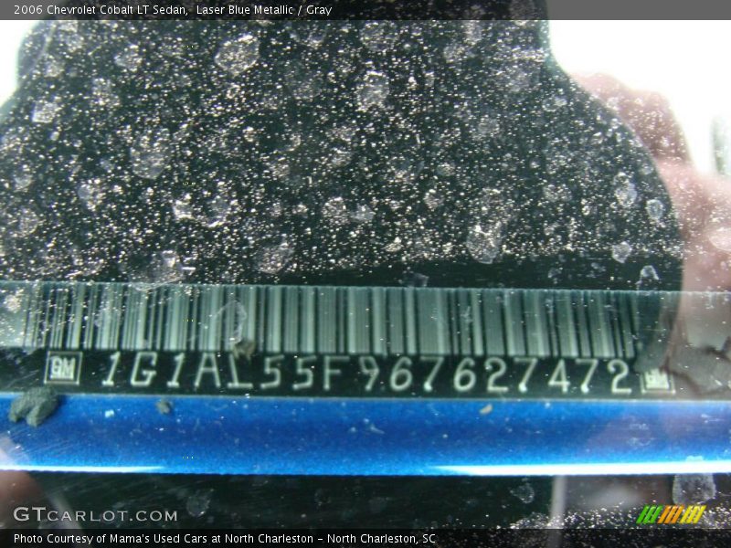 Laser Blue Metallic / Gray 2006 Chevrolet Cobalt LT Sedan