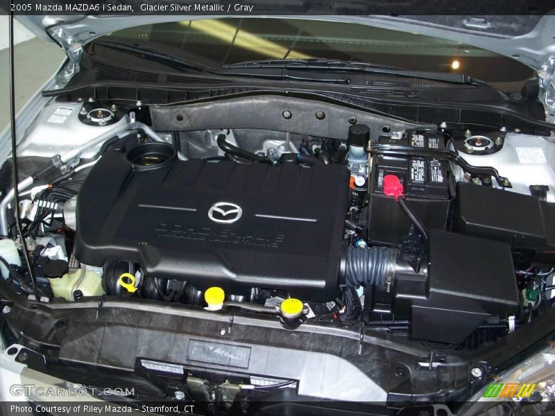 Glacier Silver Metallic / Gray 2005 Mazda MAZDA6 i Sedan