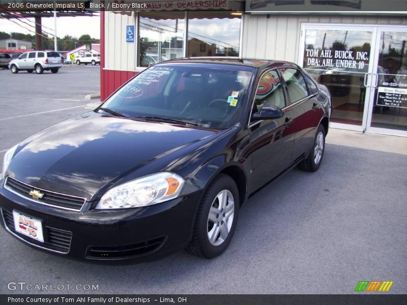 Black / Ebony Black 2006 Chevrolet Impala LS