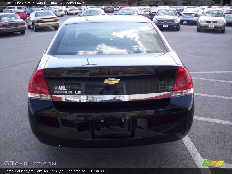 Black / Ebony Black 2006 Chevrolet Impala LS