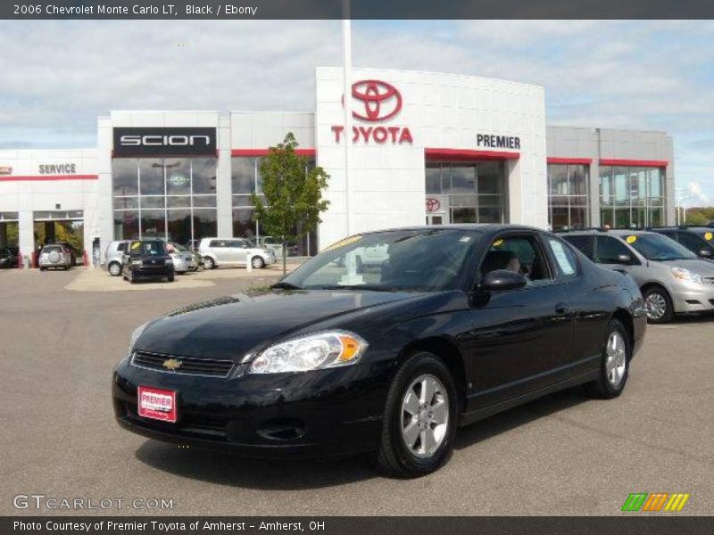 Black / Ebony 2006 Chevrolet Monte Carlo LT