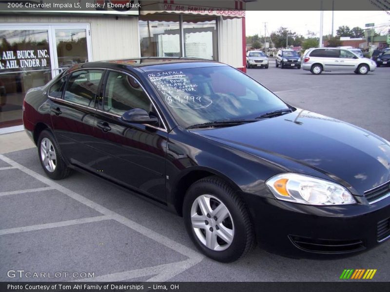 Black / Ebony Black 2006 Chevrolet Impala LS