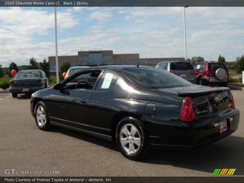 Black / Ebony 2006 Chevrolet Monte Carlo LT