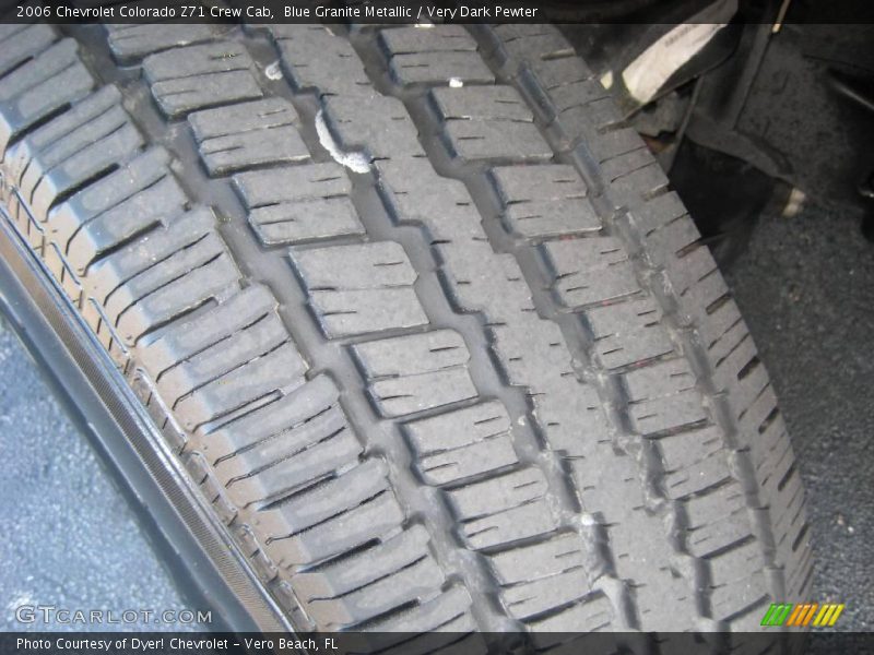 Blue Granite Metallic / Very Dark Pewter 2006 Chevrolet Colorado Z71 Crew Cab