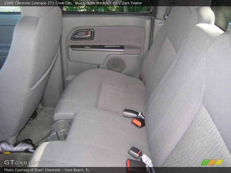 Blue Granite Metallic / Very Dark Pewter 2006 Chevrolet Colorado Z71 Crew Cab