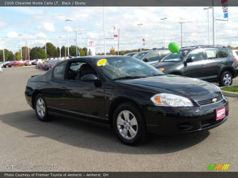 Black / Ebony 2006 Chevrolet Monte Carlo LT