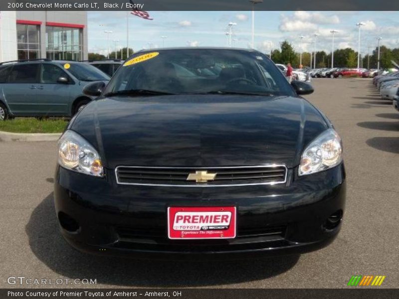 Black / Ebony 2006 Chevrolet Monte Carlo LT