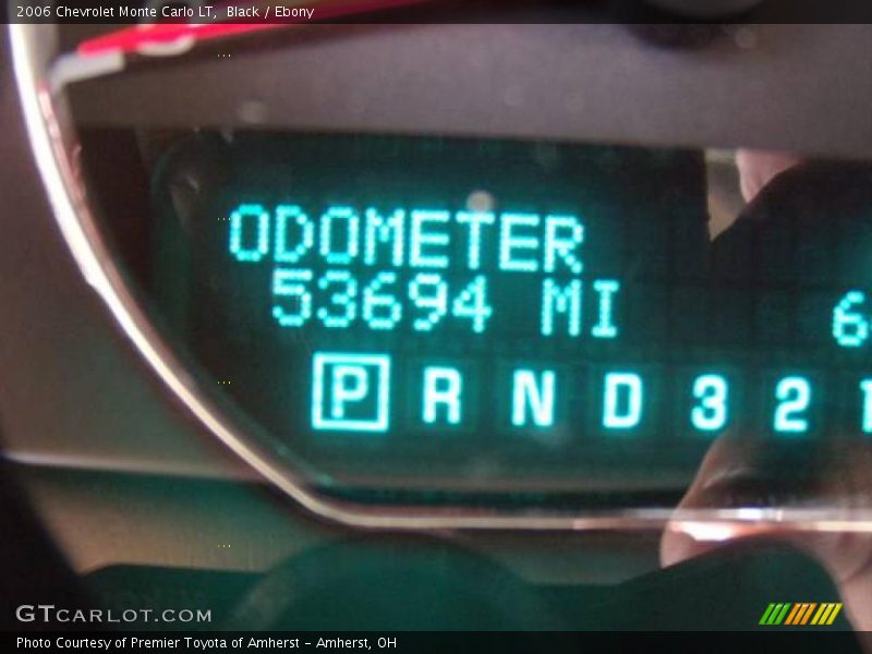 Black / Ebony 2006 Chevrolet Monte Carlo LT
