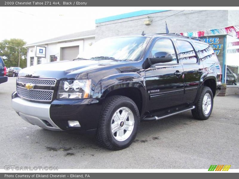 Black / Ebony 2009 Chevrolet Tahoe Z71 4x4