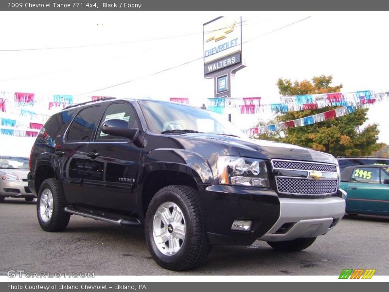 Black / Ebony 2009 Chevrolet Tahoe Z71 4x4