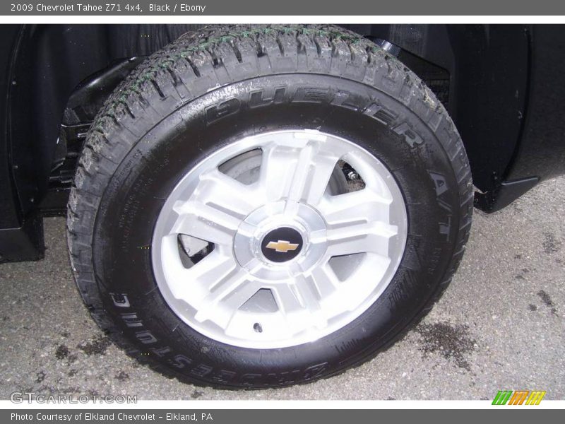 Black / Ebony 2009 Chevrolet Tahoe Z71 4x4