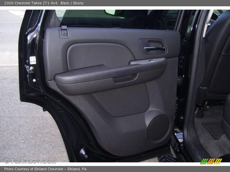 Black / Ebony 2009 Chevrolet Tahoe Z71 4x4