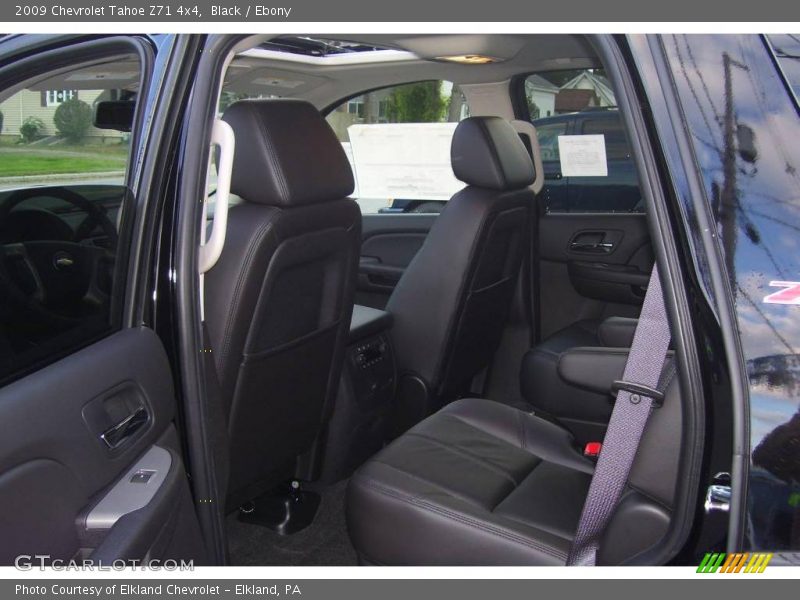 Black / Ebony 2009 Chevrolet Tahoe Z71 4x4