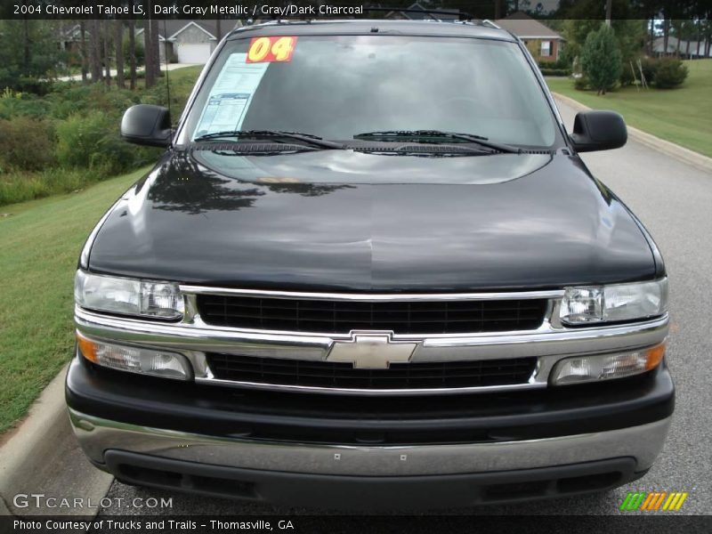 Dark Gray Metallic / Gray/Dark Charcoal 2004 Chevrolet Tahoe LS
