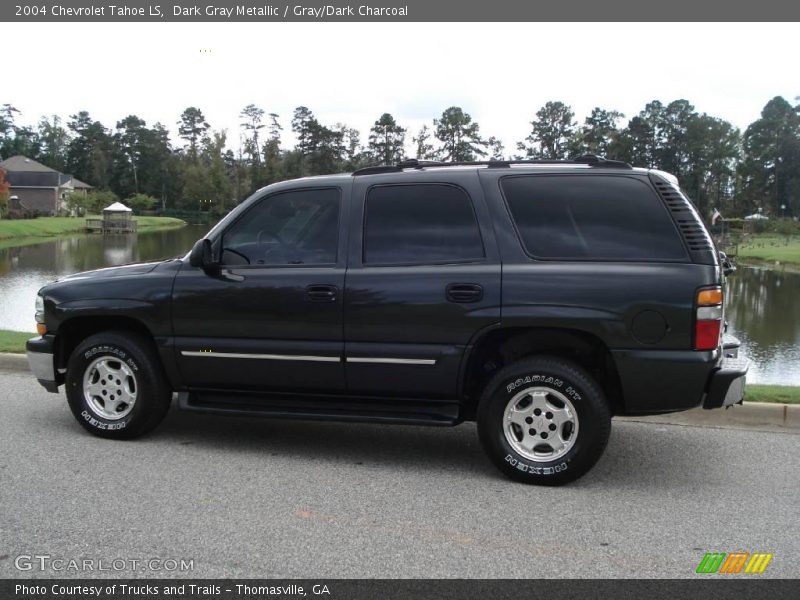 Dark Gray Metallic / Gray/Dark Charcoal 2004 Chevrolet Tahoe LS