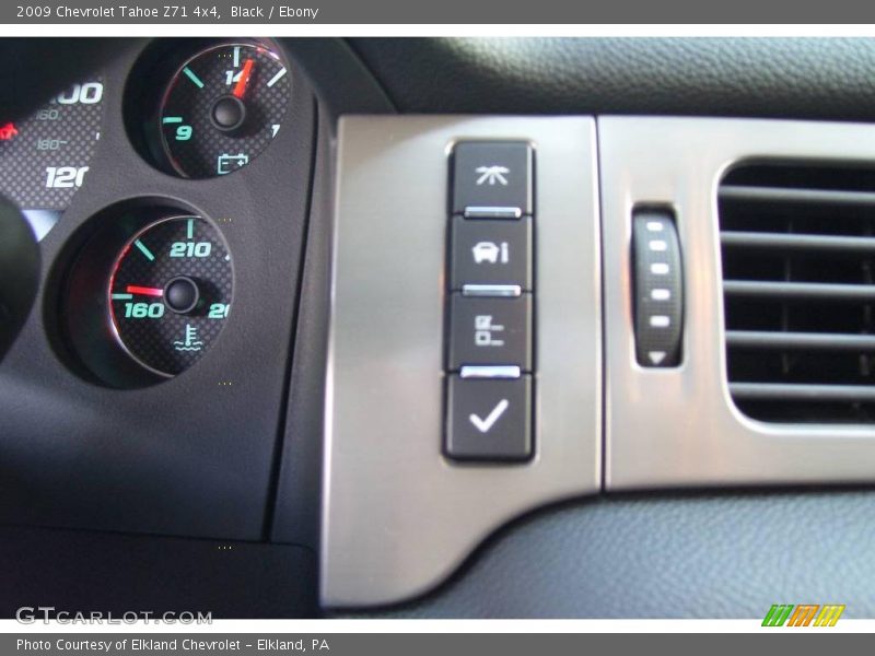 Black / Ebony 2009 Chevrolet Tahoe Z71 4x4