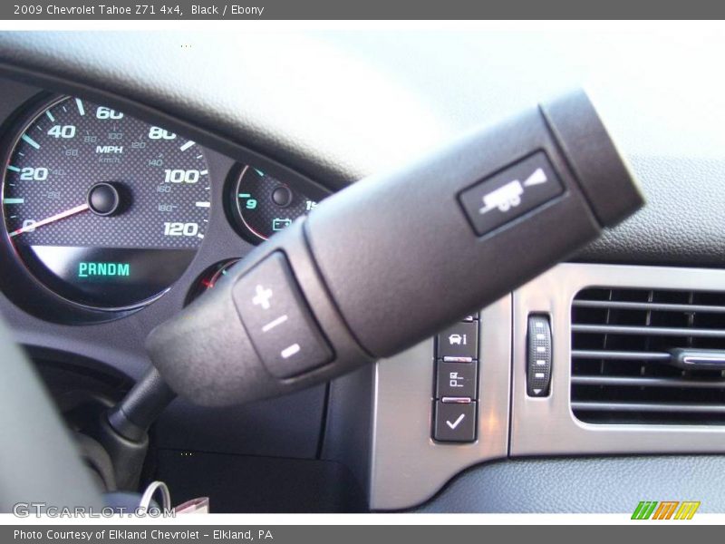 Black / Ebony 2009 Chevrolet Tahoe Z71 4x4