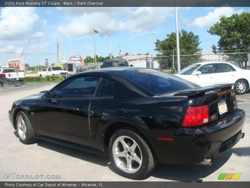 Black / Dark Charcoal 2003 Ford Mustang GT Coupe