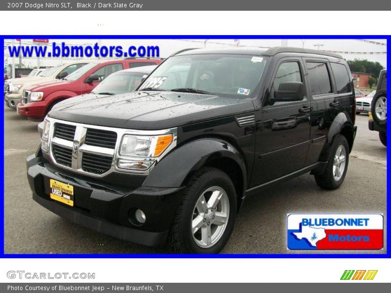 Black / Dark Slate Gray 2007 Dodge Nitro SLT