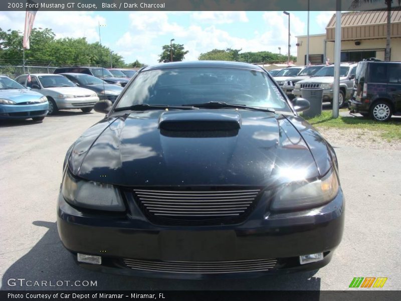 Black / Dark Charcoal 2003 Ford Mustang GT Coupe