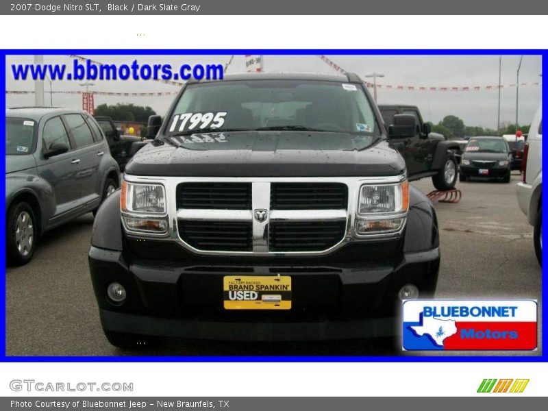 Black / Dark Slate Gray 2007 Dodge Nitro SLT