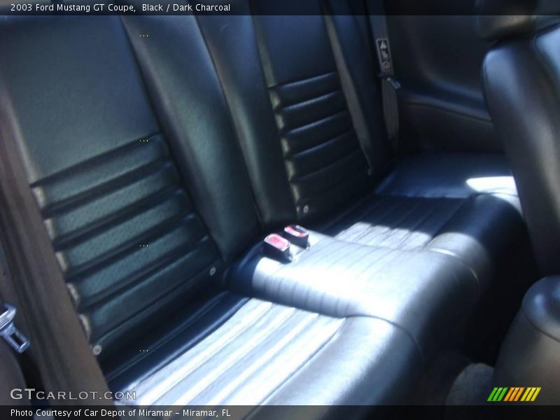 Black / Dark Charcoal 2003 Ford Mustang GT Coupe