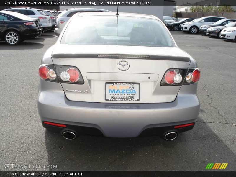 Liquid Platinum Metallic / Black 2006 Mazda MAZDA6 MAZDASPEED6 Grand Touring