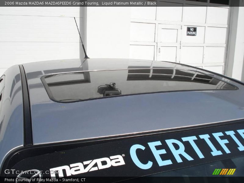 Liquid Platinum Metallic / Black 2006 Mazda MAZDA6 MAZDASPEED6 Grand Touring