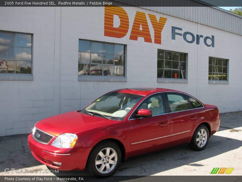 Redfire Metallic / Pebble Beige 2005 Ford Five Hundred SEL