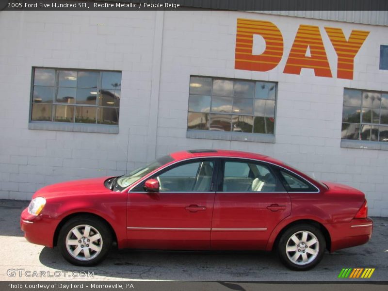 Redfire Metallic / Pebble Beige 2005 Ford Five Hundred SEL