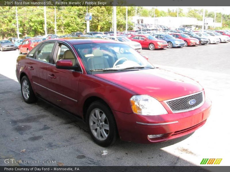 Redfire Metallic / Pebble Beige 2005 Ford Five Hundred SEL